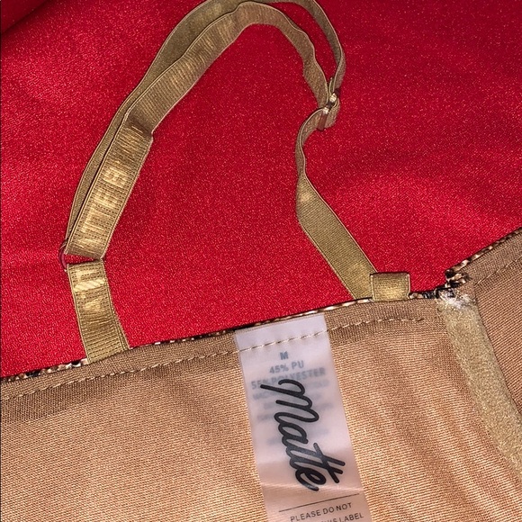 Matte Brand leather bralette - Picture 4 of 4